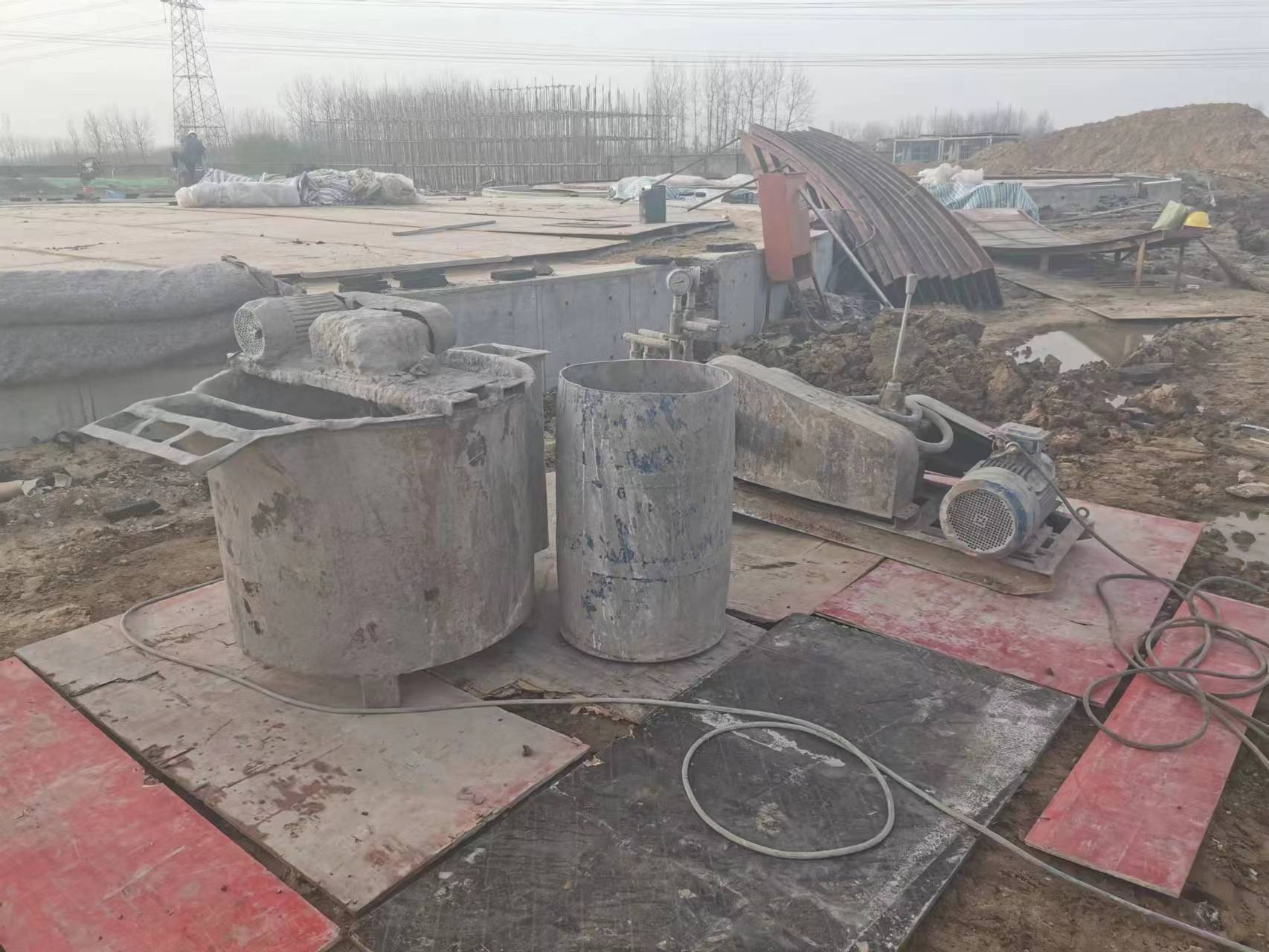 方城设备基础注浆