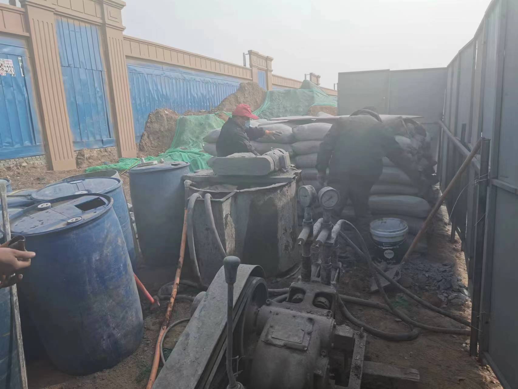 方城房屋下沉注浆